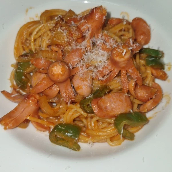 케첩 스파게티 나폴리탄 파스타 15