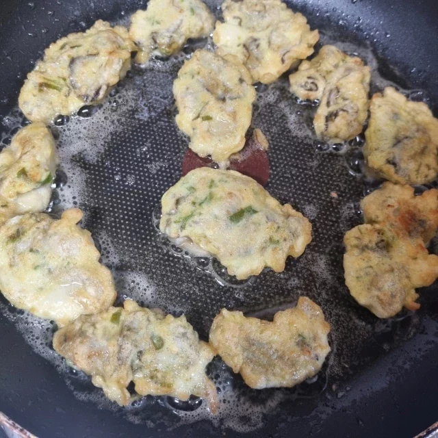 간단한 굴전과 홈메이드 굴튀김 레시피 9