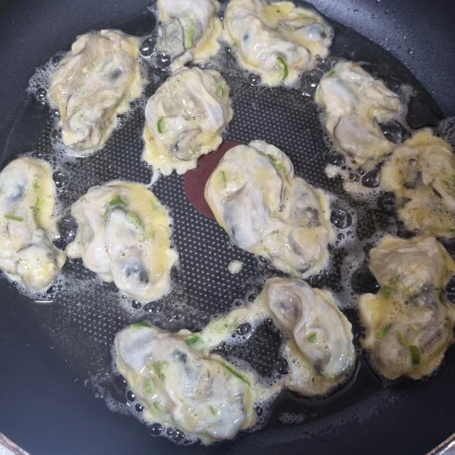 간단한 굴전과 홈메이드 굴튀김 레시피 8