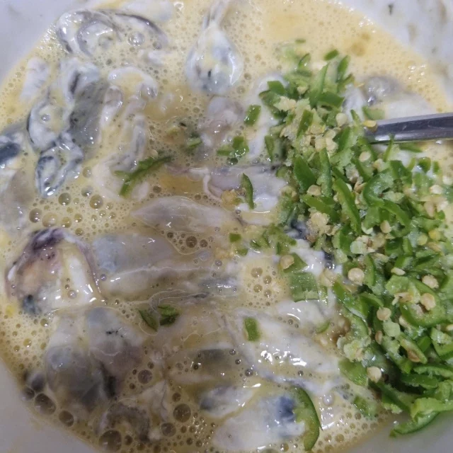 간단한 굴전과 홈메이드 굴튀김 레시피 7