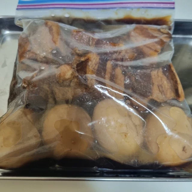 장조림과 동파육과 비슷한 부타노가쿠니 레시피 4