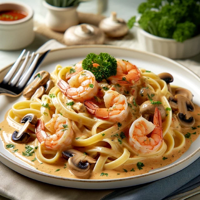 투움바와 로제 소스