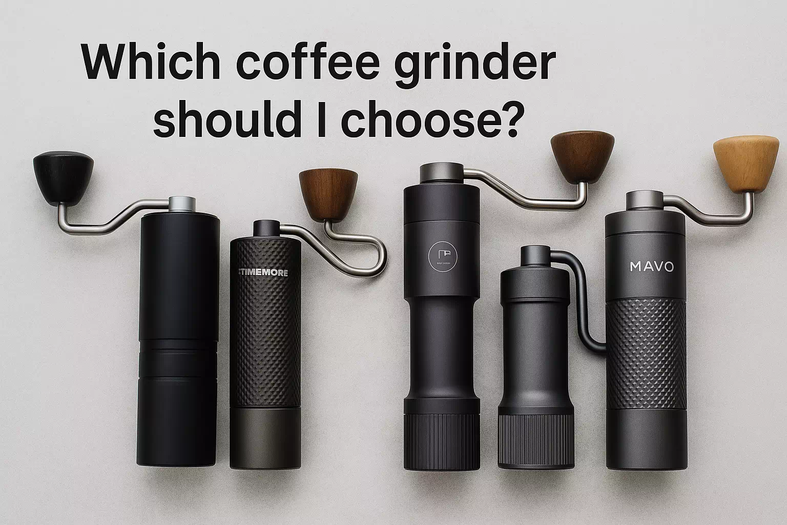 원두 그라인더, 어떤 걸 사야 할까 1