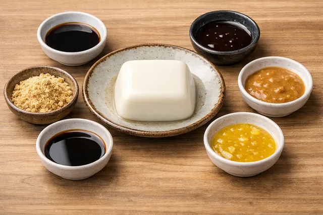 모찌리도후 뜻과 다양한 소스와 함께 먹는법 13