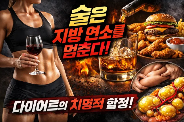 술 다이어트에 치명적인 진짜 이유 1